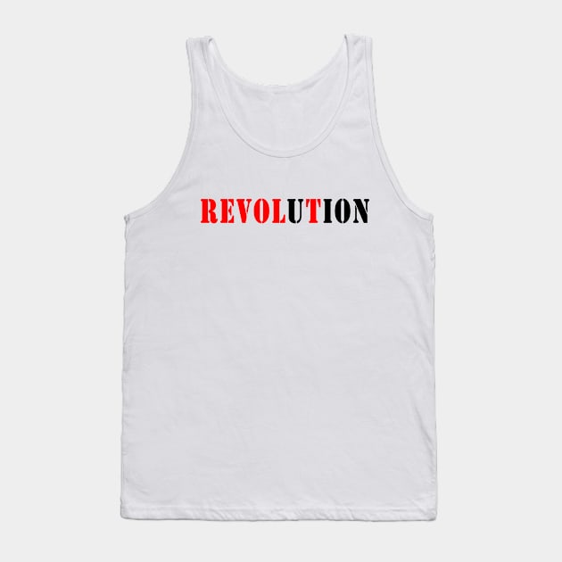 Revolt Tank Top by Natalie Bollinger